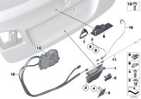 51244447850-Trunk lid drive servo