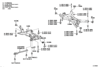 51284F4040-Cover, rear suspension member hole
