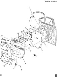 20910247-Mldg (incl 2), side dr