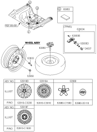 52910C3200-WHEEL ASSY-ALUMINIUM