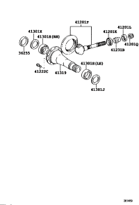 9036635154-BEARING (FOR TRANSFER DRIVEN PINION FRONT)