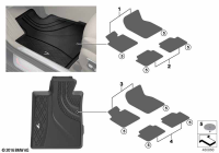 51472443985-Floor mat assy f all day