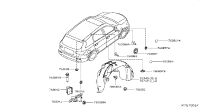 767483JA0A-PROTECTOR-REAR WHEEL HOUSE,RH