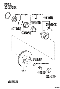 90178T0113-NUT (FOR FRONT AXLE SHAFT),RH/LH