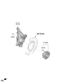 51710S9200-KNUCKLE-FRONT AXLE,LH