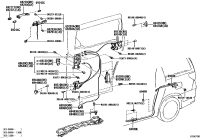 6928158010A0-HANDLE SUB-ASSY, REAR DOOR INSIDE, RH
