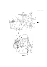 24103973-Cover, shift control housing