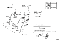 733600D280A0-BELT ASSY, REAR SEAT 3 POINT TYPE, OUTER RH