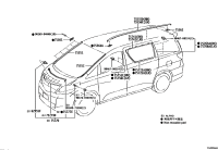 7577058010-MOULDING ASSY HOOD
