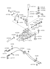 4379422300-CABLE ASSY-MTA LEVER