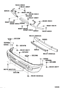 5251160901H0-FILLER SUB-ASSY, FRONT BUMPER