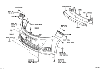 5202158020-REINFORCEMENT SUB-ASSY, FRONT BUMPER