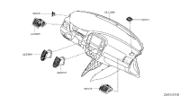 687402DU0B-Grille assy-side defroster, rh