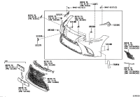 521195C925-COVER, FRONT BUMPER