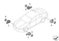 66209471932-Sensor black ultrasonic