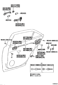 692040N040-FRAME SUB-ASSY, RR