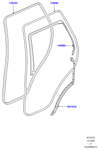 LR017022-GASKET,W.PUMP INLET