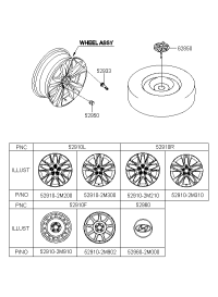 529102M200-WHEEL ASSY-ALUMINIUM