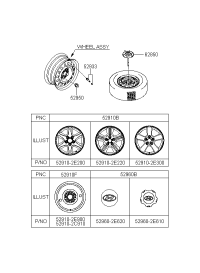 529102E200-WHEEL ASSY-ALUMINIUM