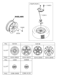 529102B380-WHEEL ASSY-ALUMINIUM