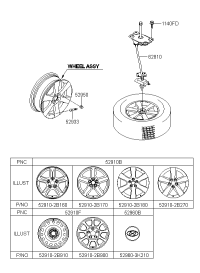 529102B180-WHEEL ASSY-ALUMINIUM