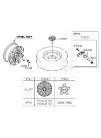 529333T000-VALVE-TPMS