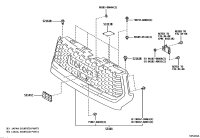 531010C020-GRILLE SUB-ASSY