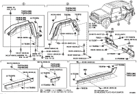 5308735141-MOULDING SUB-ASSY
