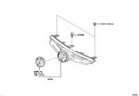 531010D470-GRILLE SUB-ASSY