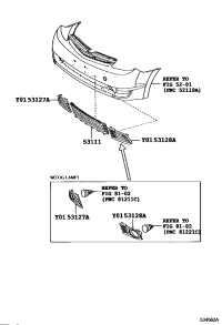 5311147010-GRILLE RADIATOR