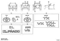 7544160540-PLATE, BACK DOOR NAME