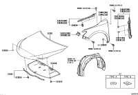 5381106200-FENDER SUB-ASSY, FR