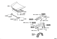 53301AC040-HOOD SUB-ASSY