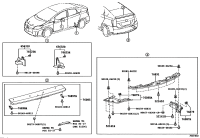 7608747020-SPOILER SUB-ASSY, REAR SIDE