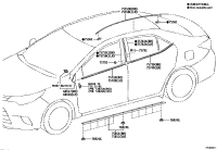 6011702180-COVER SUB-ASSY, FRONT PILLAR, UPR RH