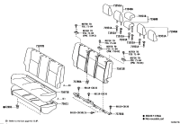 713980D010-HOLDER, REAR SEAT BACK