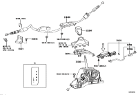 3350407050C0-KNOB SUB-ASSY, SHIFT LEVER