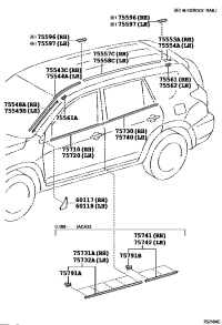 601170R020-COVER SUB-ASSY, FRONT PILLAR, UPR RH