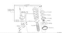 540502Y001-RUBBER, RR. BUMP STO