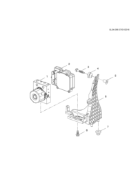 84102578-Package, electrical brake control module repair (inc.2)