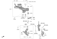 54500S8000-ARM COMPLETE-FR LWR,LH