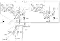 54500H3000-ARM COMPLETE-FR LWR,LH