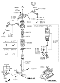 546063N525-STRUT ASSY-FR,RH