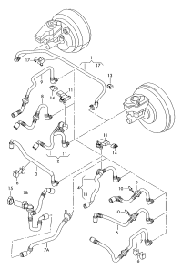 1K0612041CQ-Pipe, vacuum w/check