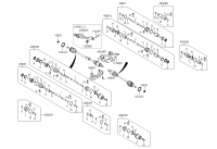 495004V000-JOINT ASSY-CV LH