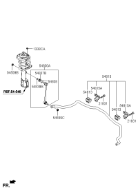 548300L001-Link assy-front stabilizer