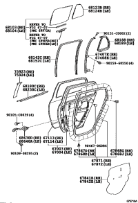 670040D190-PANEL SUB-ASSY, RR