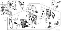 76203TM0G21-SET R,MIR.COMP.14