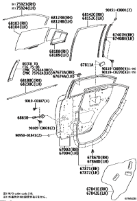 670040D390-PANEL SUB-ASSY, RR