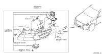 26010CM81B-Head lamp assy